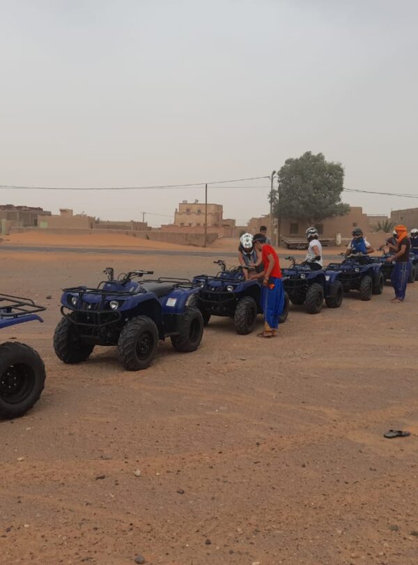 Quad biking in Merzouga dunes