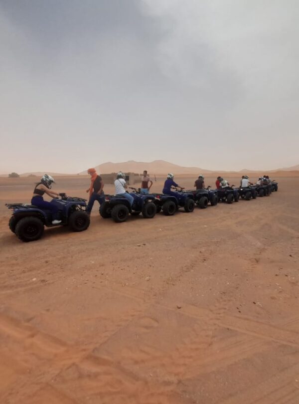 Quad biking in Merzouga dunes