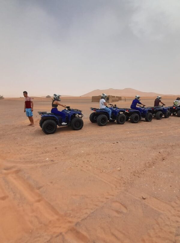 Quad biking in Merzouga dunes