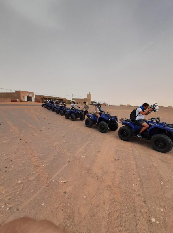 Quad biking in Merzouga dunes
