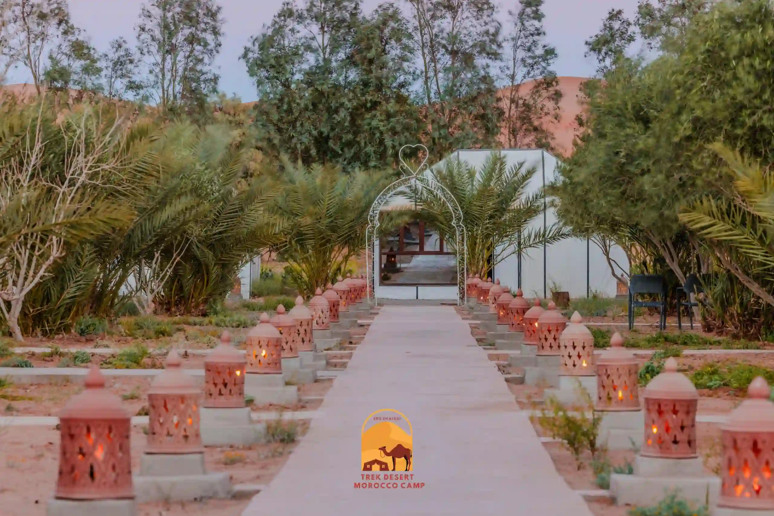 bivoucs camp in morocco with trekdesertmorocco