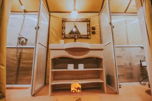 camp trek desert morocco interieur designe 