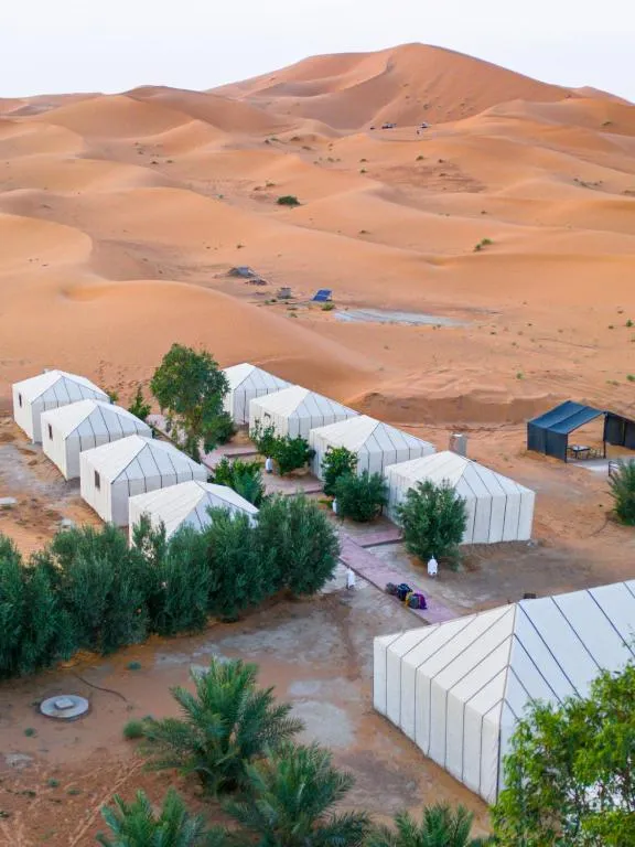 camp desert morocco in marzouga