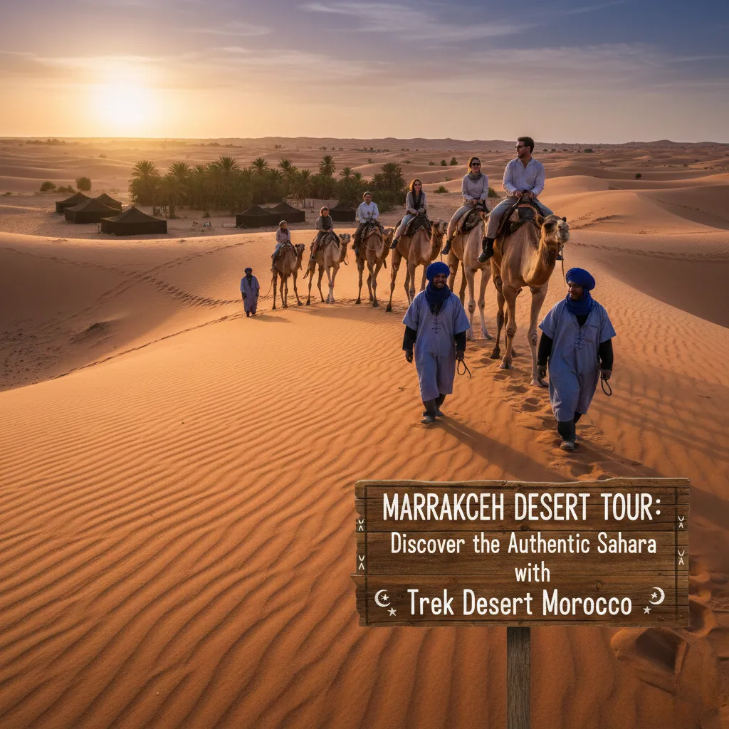 Marrakech Desert Tour Discover the Authentic Sahara with Trek Desert Morocco